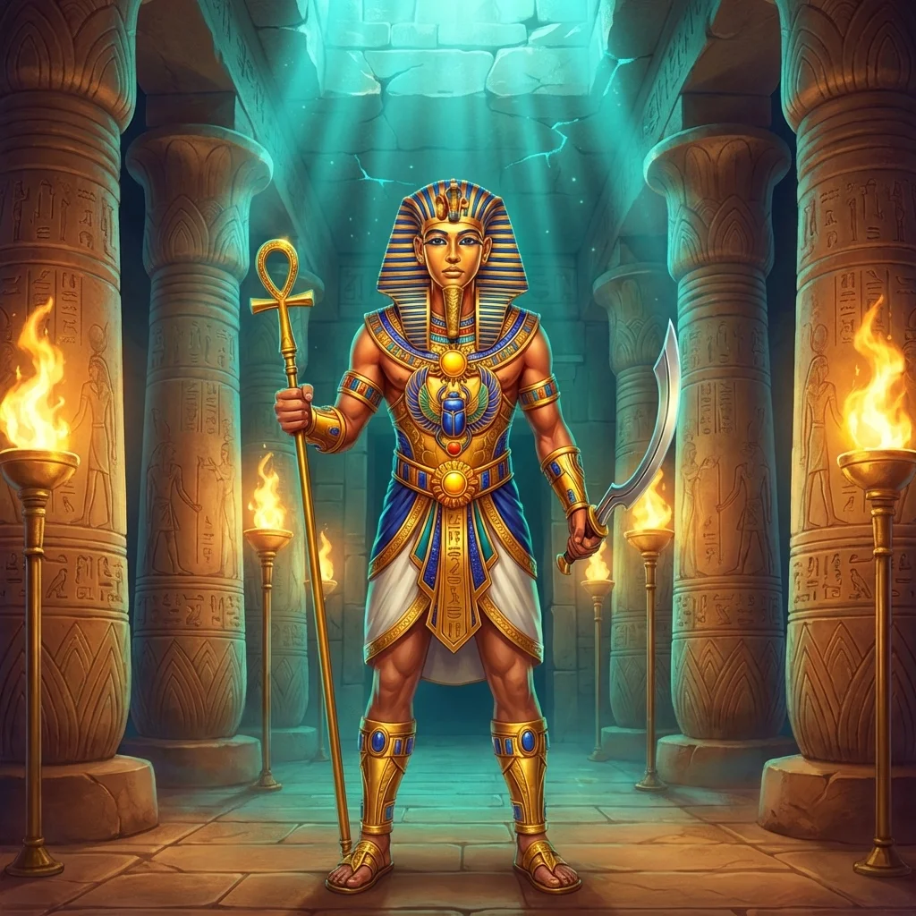 Temple game scene
